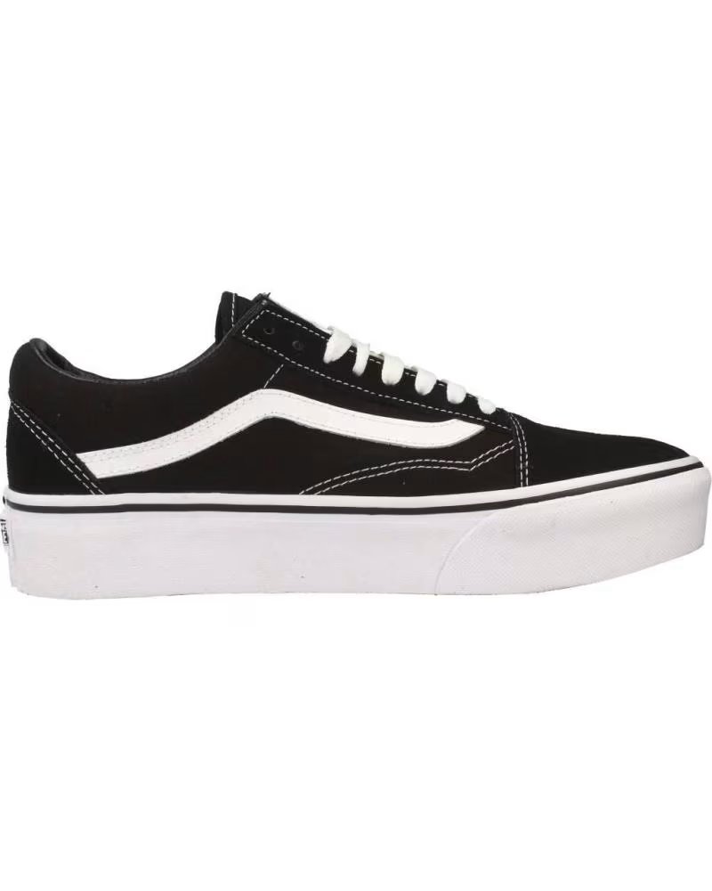 Vans Off The Wall Zapatillas Old Skool Platform VN03B3UY281 Unisex Negro