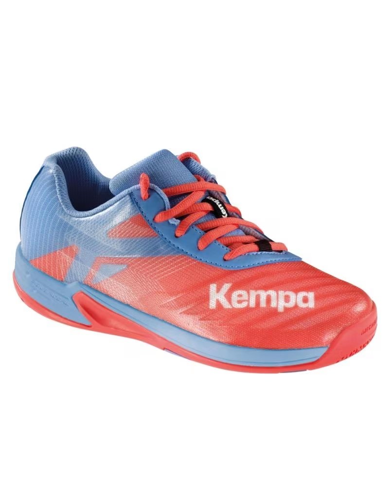 Zapatillas Balonmano Kempa Wing 2.0 Junior Rojo Azul 02 Gris Corail Gris Lilas 02