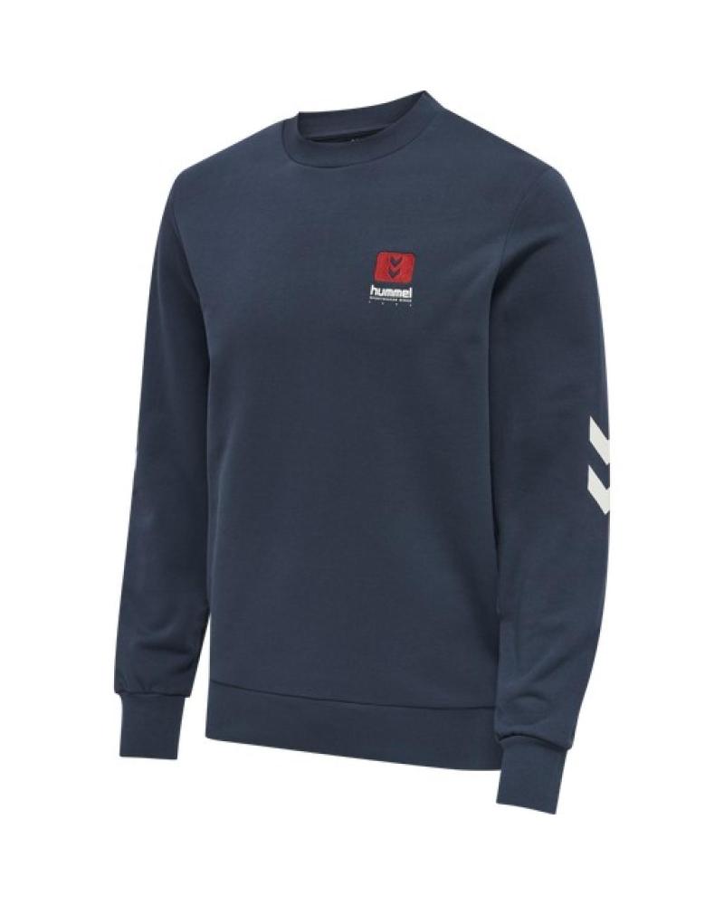 SUDADERA HUMMEL CUELLO REDONDO AZUL MARINO MARINO