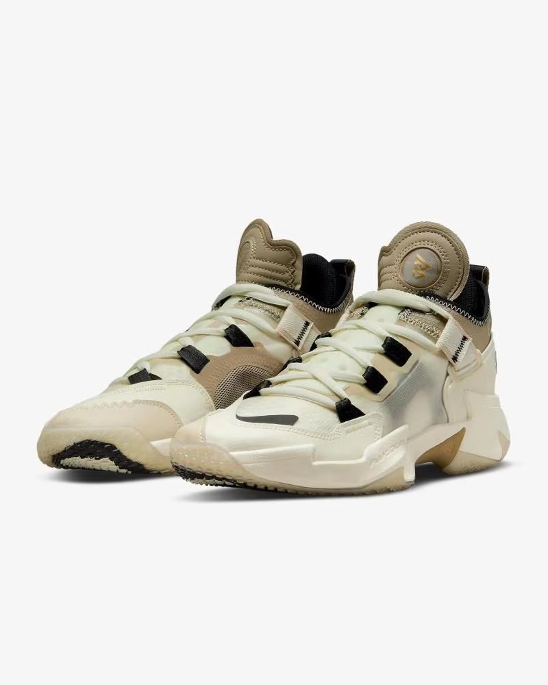 Zapatillas Baloncesto Jordan Why Not 5 Blanco Crema Blanco-crema