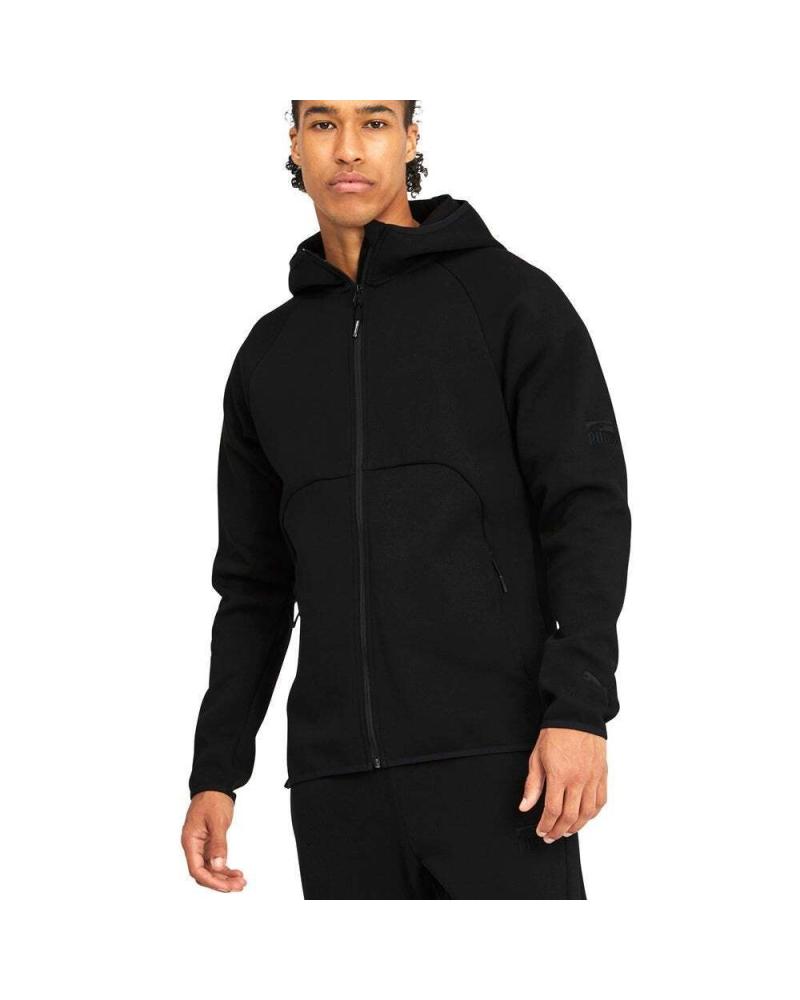 CHAQUETA PUMA DIME BASKETBALL NEGRA NEGRO