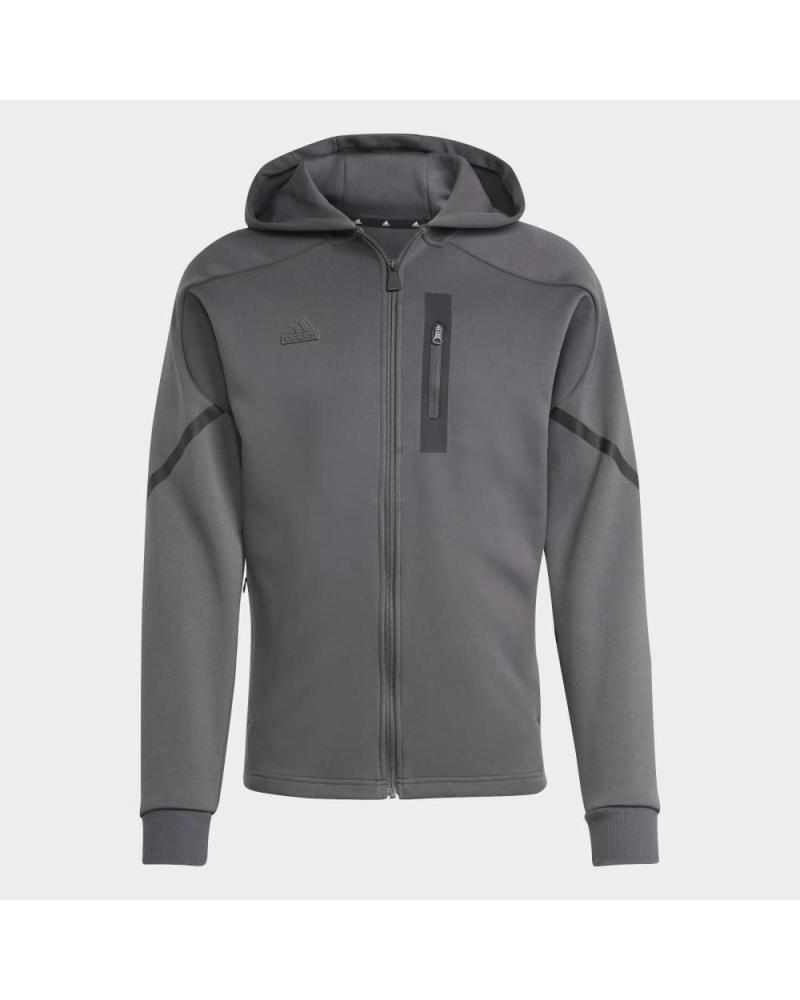 CHAQUETA ADIDAS DESIGNED FOR GAMEDAY GRIS GRIS