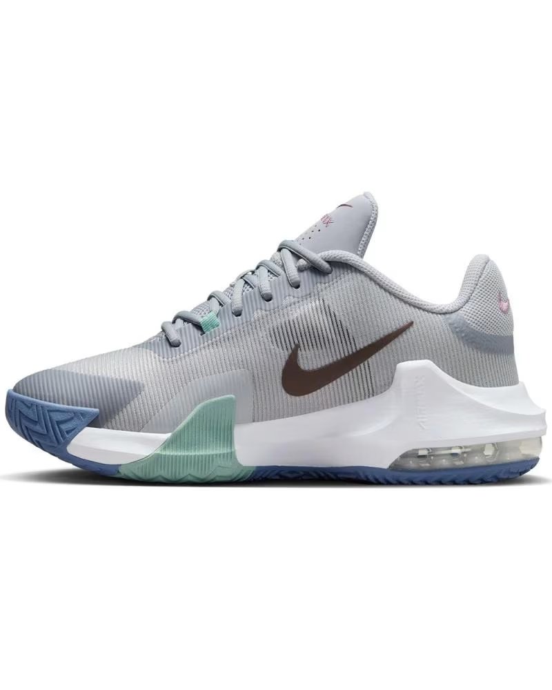 Nike Nike Air Max Impact 4 en Negro, Gris Humo y Blanco Negro-gris Humo-blanco