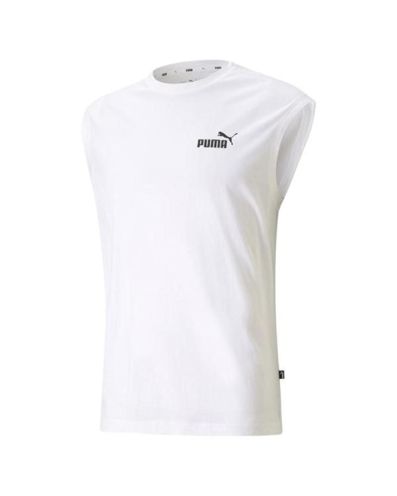 PUMA CAMISETA BLANCA SIN MANGAS BLANCO