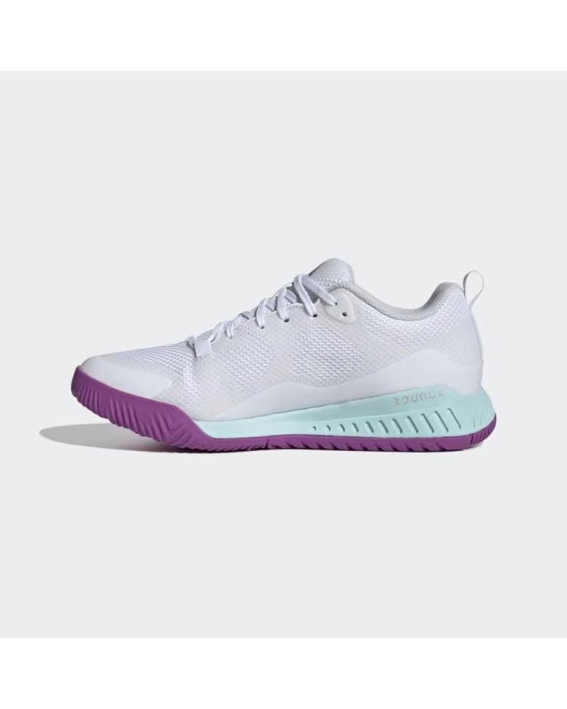 Adidas Zapatillas Balonmano Vóley Adidas Court Team Bounce Mujer Blanco
