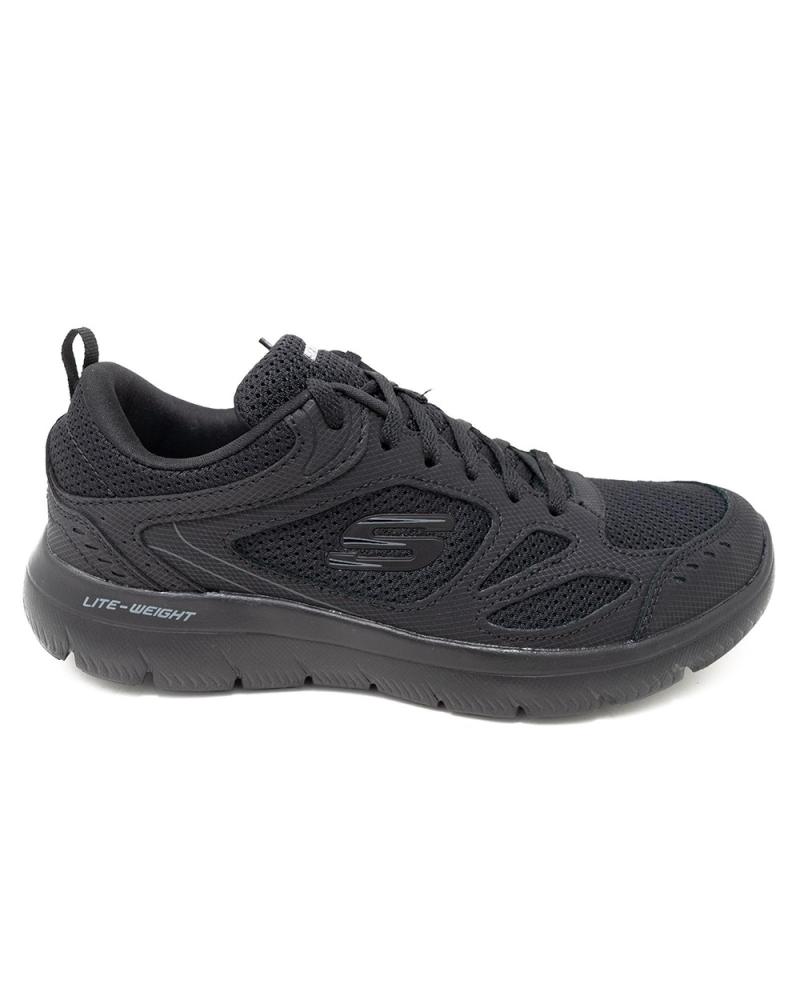 SKECHERS SOUTH ZAPATILLAS CASUAL NEGRAS AJ5904 001 NEGRO BLACK AJ5904 001