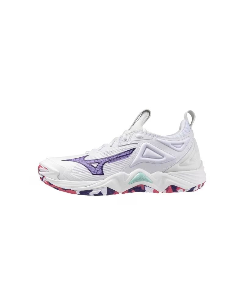 Mizuno Mizuno Momentum 3 - Zapatillas de Interior para Mujer Blancas Blanco