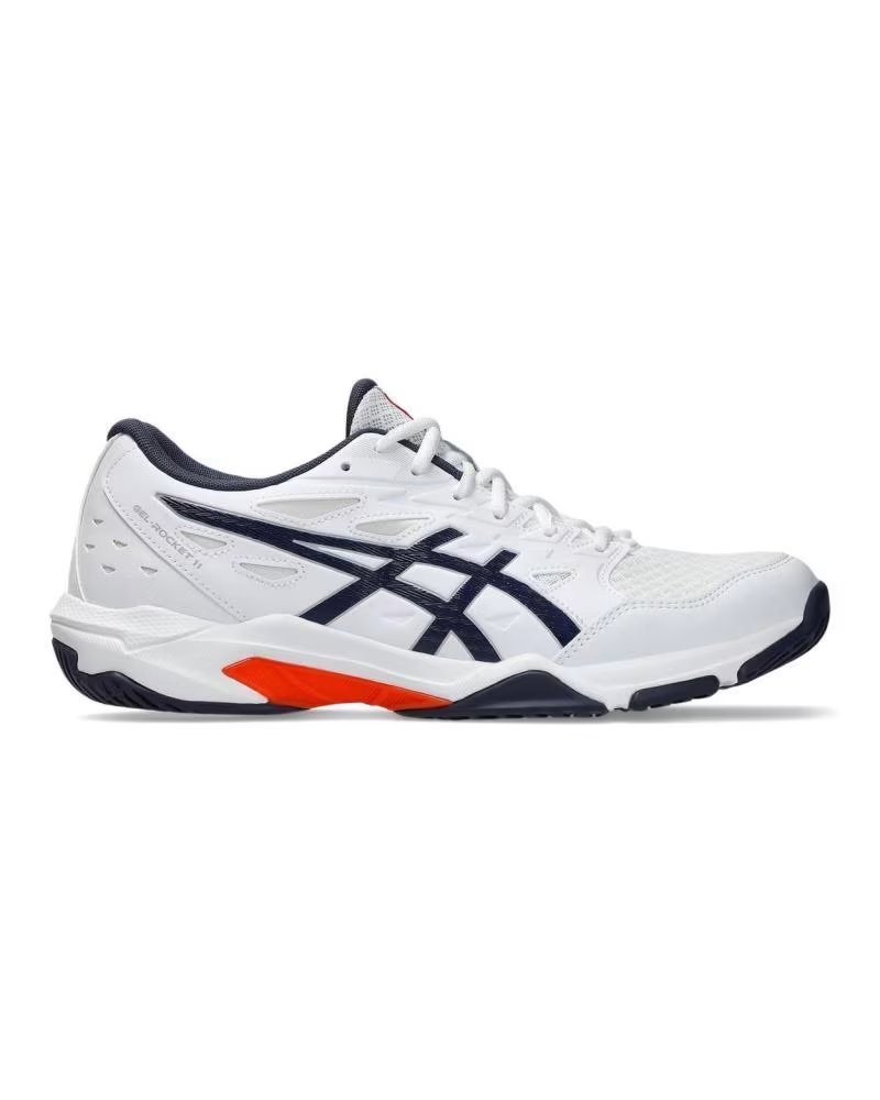 Asics Asics Gel-rocket 11 Zapatillas Unisex Balonmano Voley Blancas Blanco
