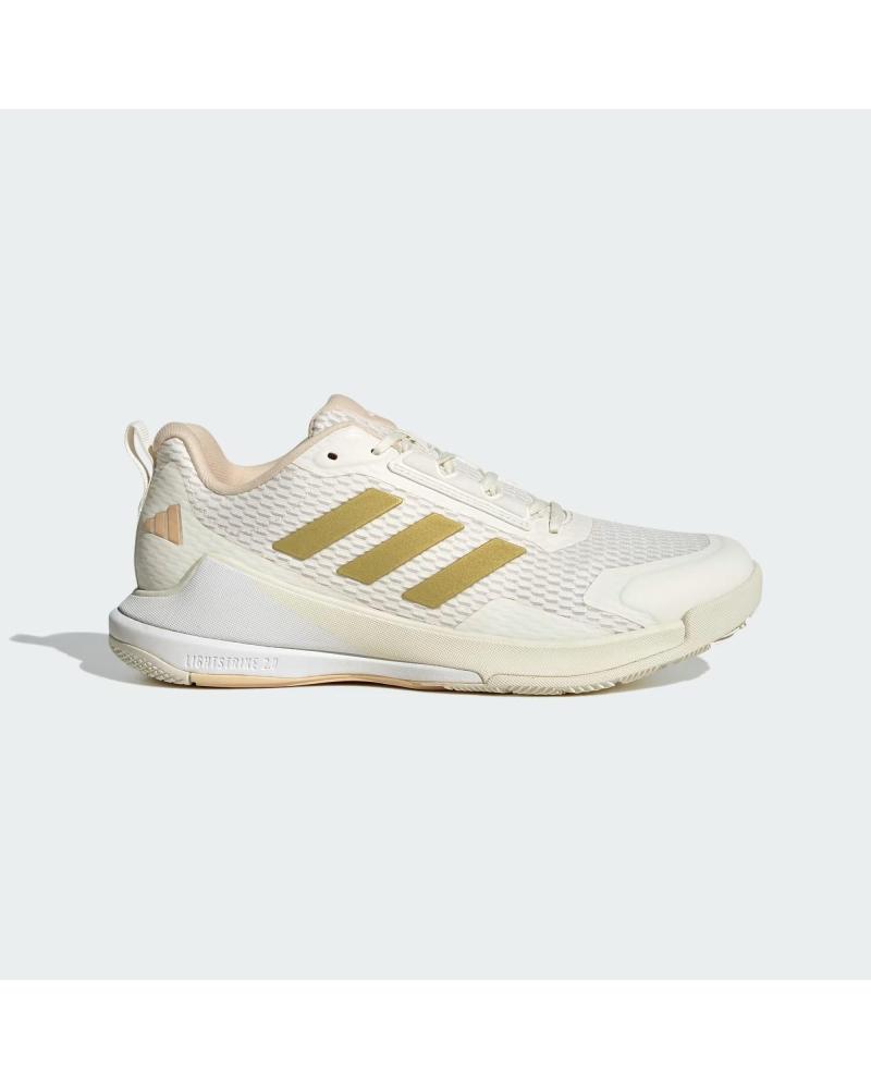 ZAPATILLAS ADIDAS CRAZYFLIGHT BLANCAS PARA BALONMANO Y VÓLEY BLANCO