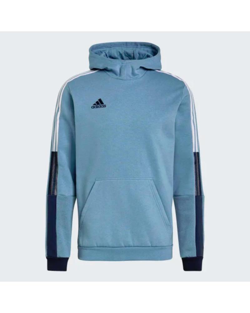 ADIDAS SUDADERA CON CAPUCHA TIRO 21 AZUL BRILLANTE Y MARINO AZUBRU-AZMATR