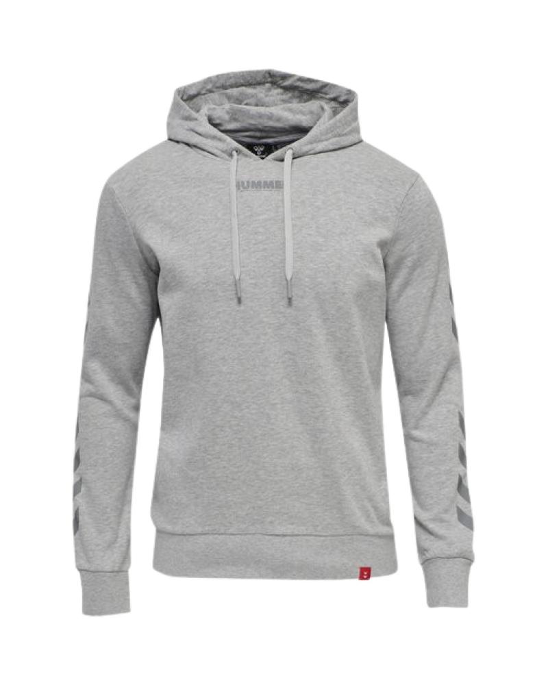 SUDADERA CON CAPUCHA HUMMEL LEGACY HOODIE GRIS GRIS