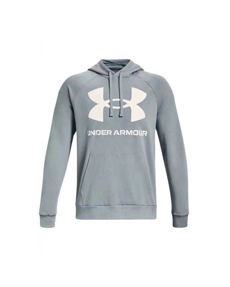 SUDADERA CON CAPUCHA UNDER ARMOUR RIVAL FLEECE AZUL AZUL