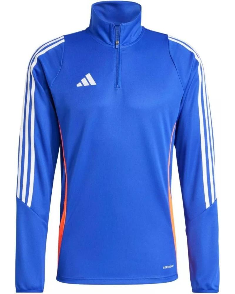 SUDADERA DE ENTRENAMIENTO ADIDAS TIRO 24 AZUL AZUL