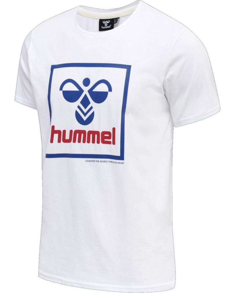 CAMISETA HUMMEL ALGODÓN BLANCA BLANCO