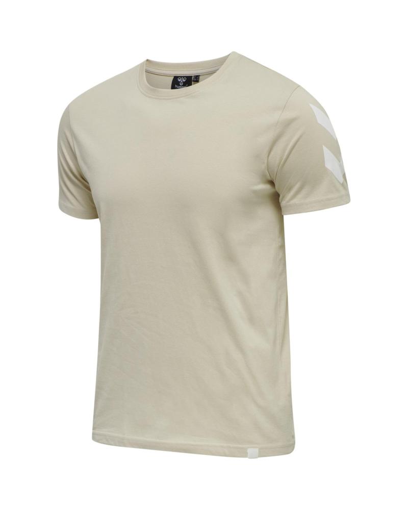 CAMISETA HUMMEL LEGACY CHEVRON BEIGE MARRON