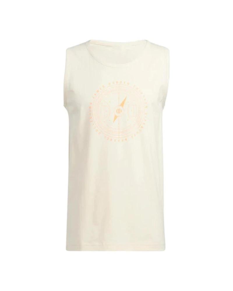 ADIDAS CAMISETA BALONCESTO HARDEN SIN MANGAS UNISEX BLANCO CREMA BLANCO-CREMA