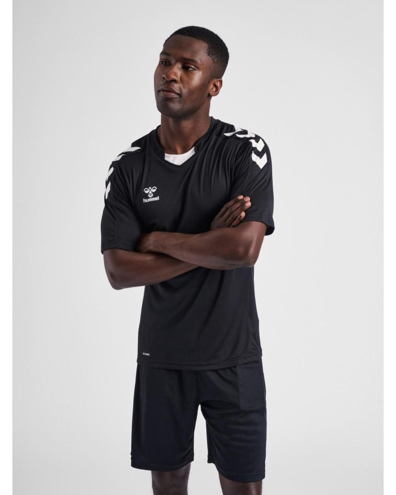 CAMISETA HUMMEL CORE NEGRA NEGRO