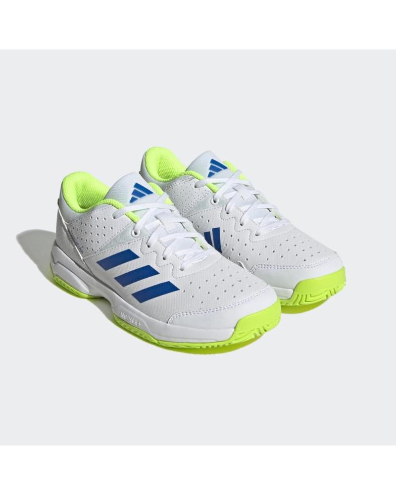 ZAPATILLAS BALONMANO ADIDAS COURT STABIL JR BLANCAS BLANCO