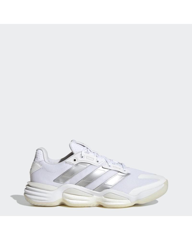 ZAPATILLAS BALONMANO ADIDAS STABIL 16 M GRIS BLANCO BLANCO