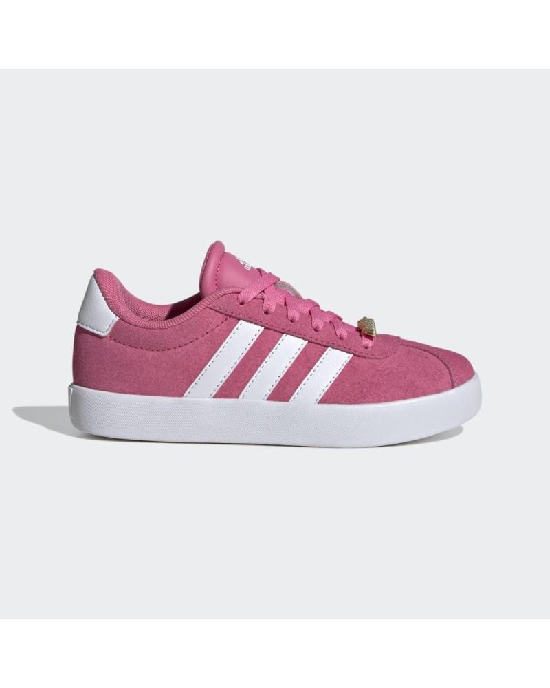 ZAPATILLAS ADIDAS VL COURT 3.0 K NIÑOS ROSA ROSA