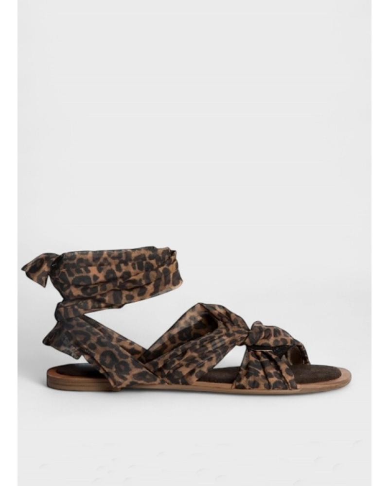 SANDALIAS KESLEM M5471B CON ESTAMPADO LEOPARDO LEOPARDO