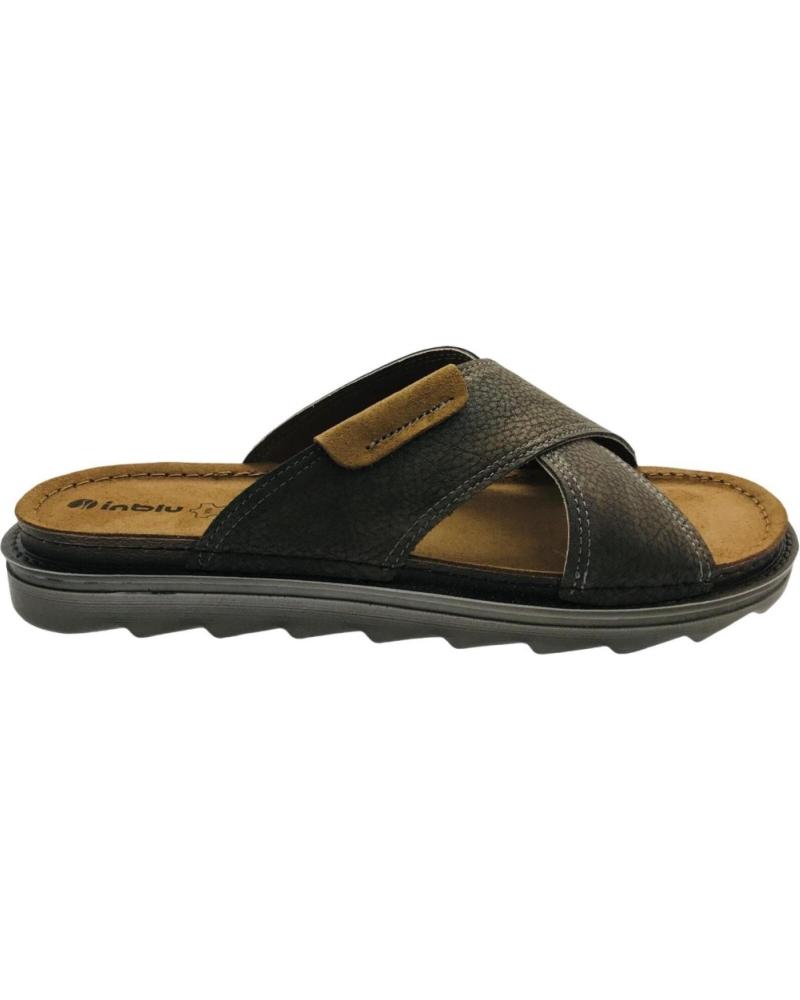 INBLU SANDALIA CRUZADA MARRÓN BU000015 MARRON