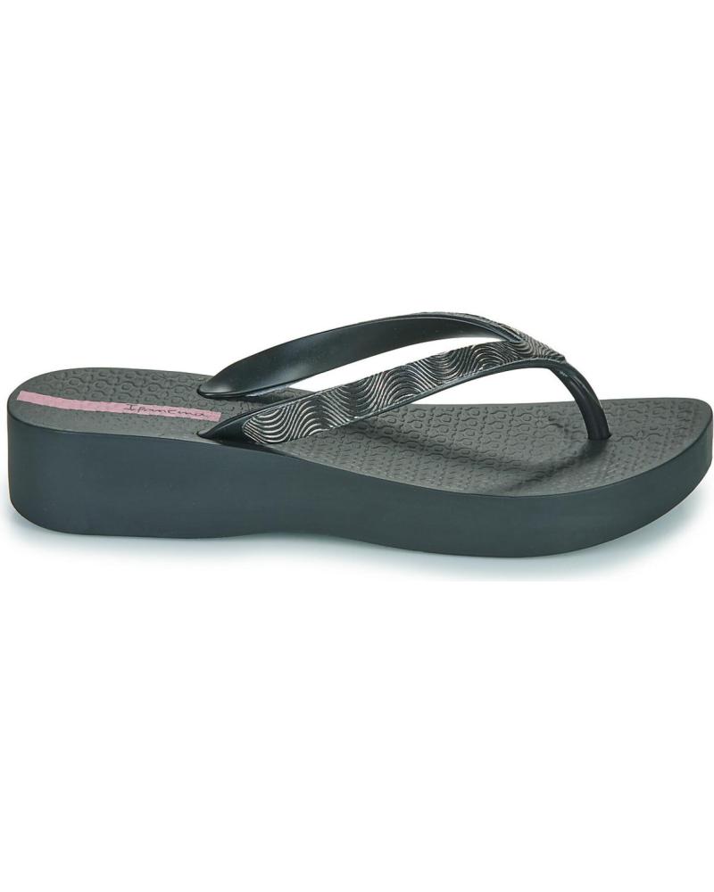 IPANEMA W MESH X WEDGE 83612 BB801 CHANCLAS DE DEDO NEGRAS CON CUÑA BB801