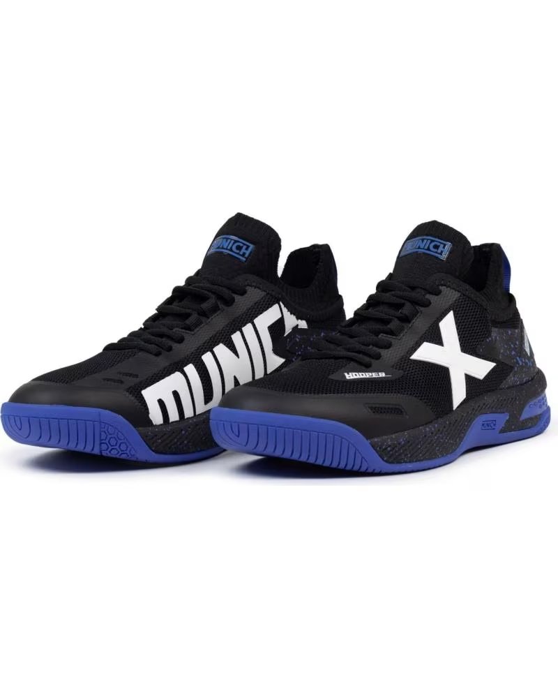 Munich Zapatillas Hooper Kid 07 Balonmano Negro