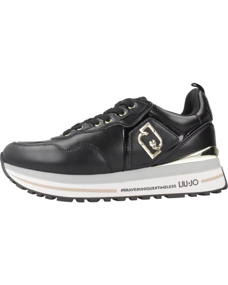 Liu Jo Liu Jo Maxi Wonder 01 - Zapatillas Casual Mujer Negras Black