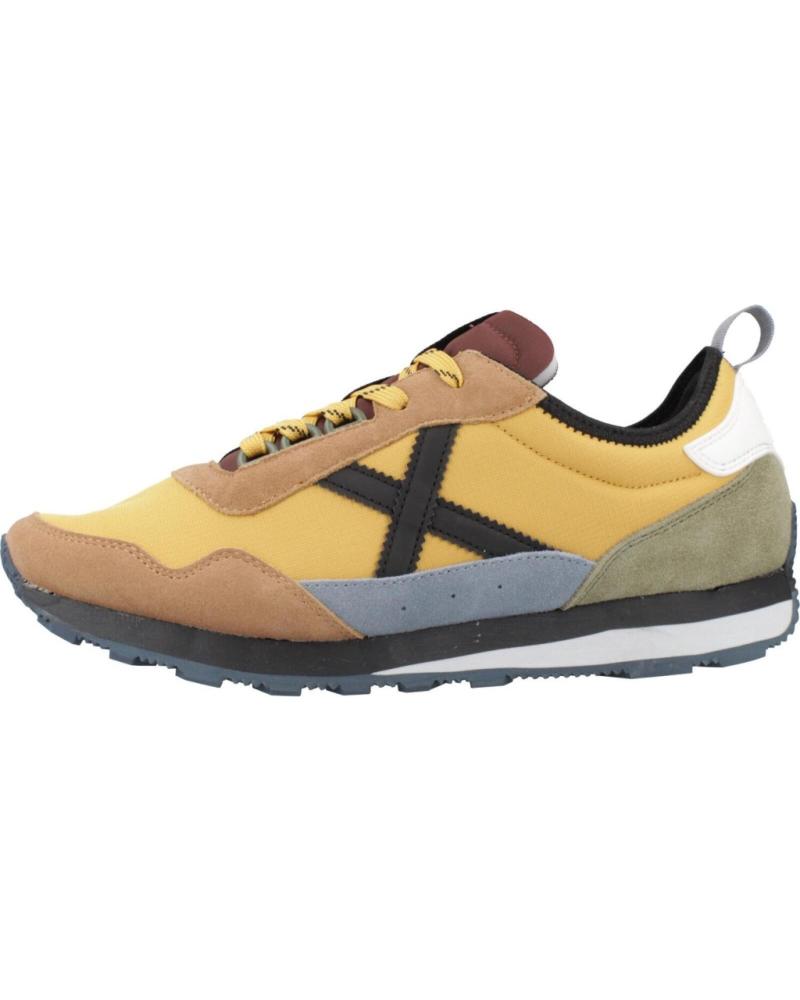 ZAPATILLAS MUNICH UM 86 DEPORTIVAS HOMBRE AMARILLAS MARRONES REF. 8901086 086