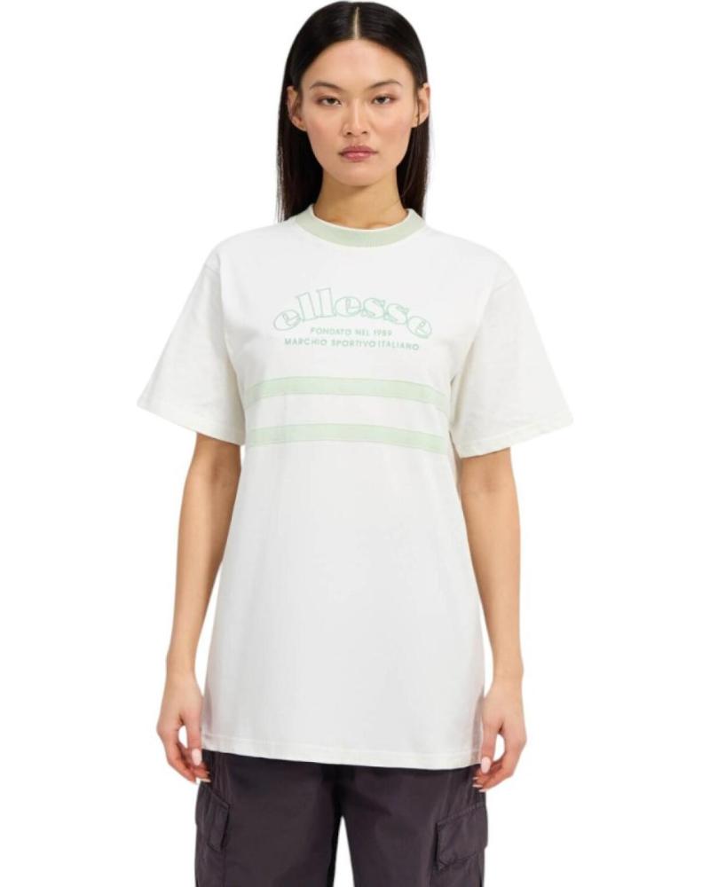 CAMISETA ELLESSE THONES OFF-WHITE SGA22507-904 CLARO