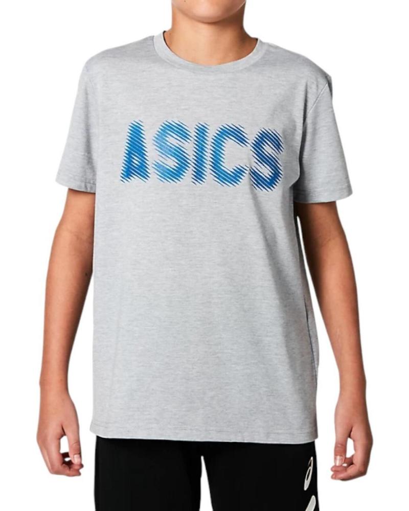 CAMISETA ASICS GPX SS TEE 2034A081-020 GRIS GRIS