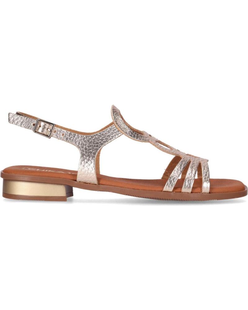 CHIKA10 SANDALIAS PLANAS ST MARKES 5593 PLATINO PLATINO-LG GOLD
