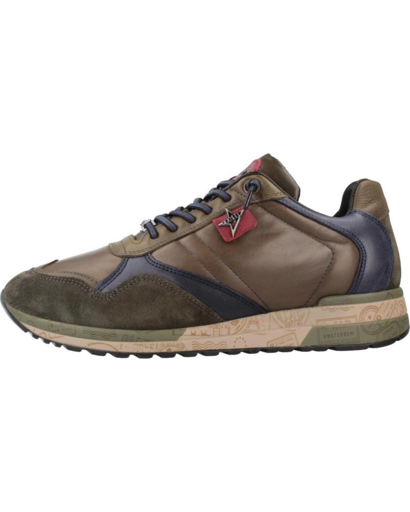 ZAPATILLAS CETTI 848XL PIEL VERDE KAKI KAKI