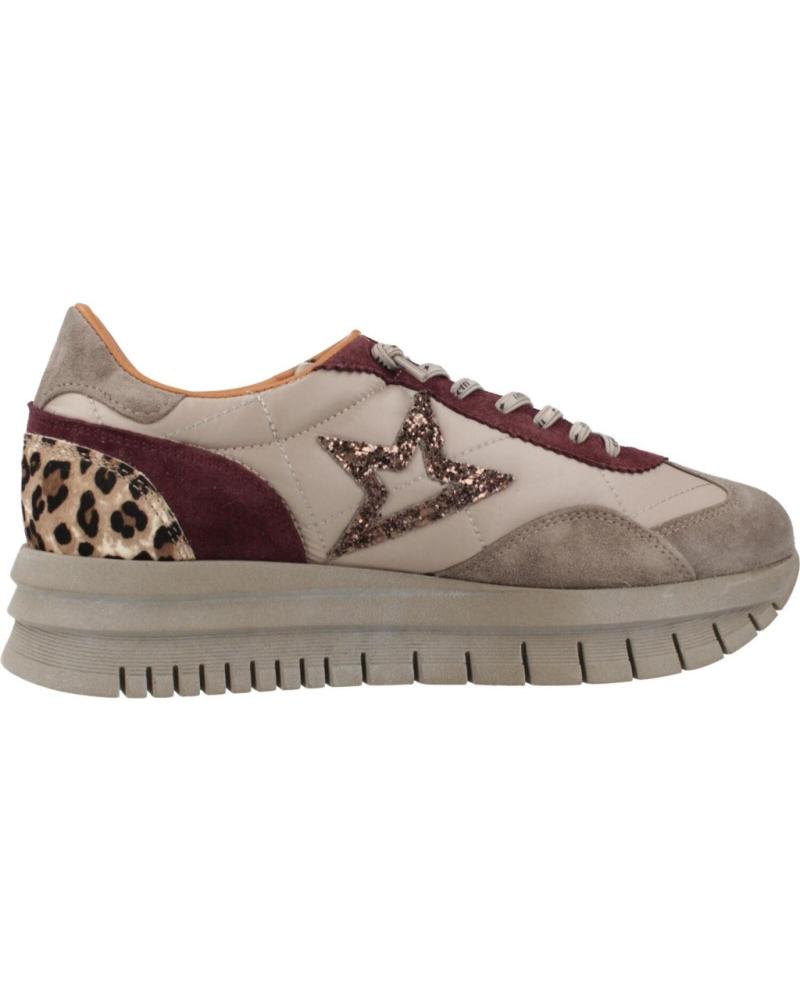 ZAPATILLAS PLATAFORMA MUJER CETTI C-1259XL ANTE MESH BEIGE ANIMAL PRINT BEIGE