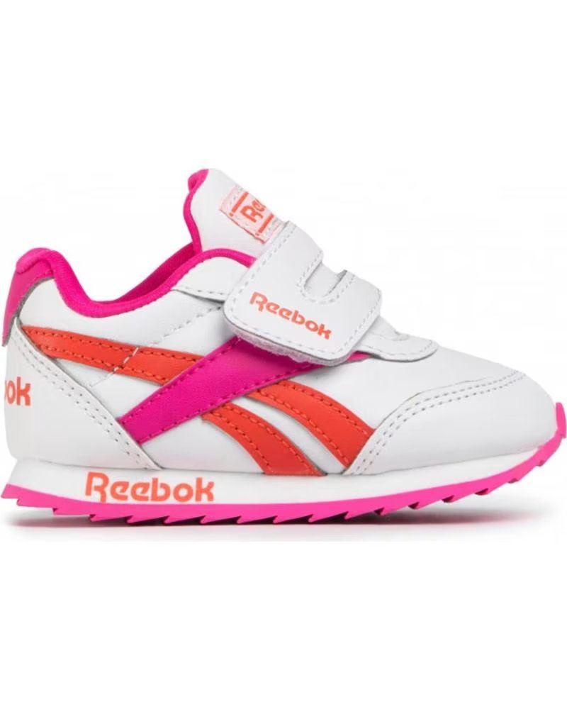 Reebok Zapatillas Cljog 2KC FW8965 Blancas Rosas para Niñas Claro