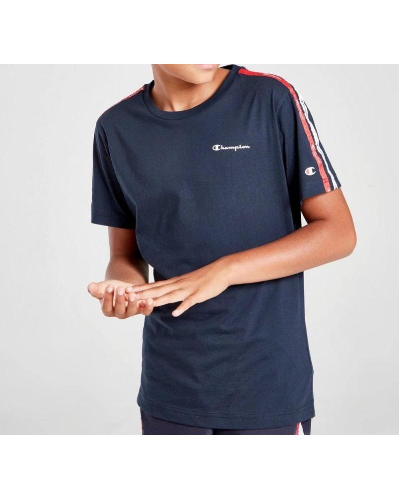 CAMISETA CHAMPION TAPE AZUL MARINO 213946 AZUL MARINO