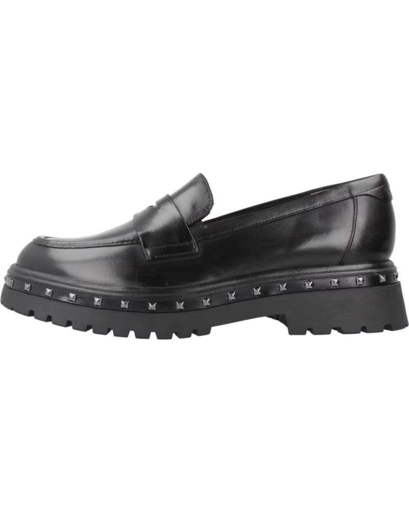 de TAMARIS MOCASINES TAMARIS 24767 NEGROS CON SUELA TRACK Y TACHUELAS BLACK