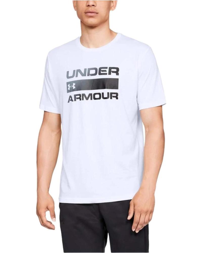 UNDER ARMOUR CAMISETA TEAM ISSUE WORDMARK 1329582-100 BLANCA BLANCO
