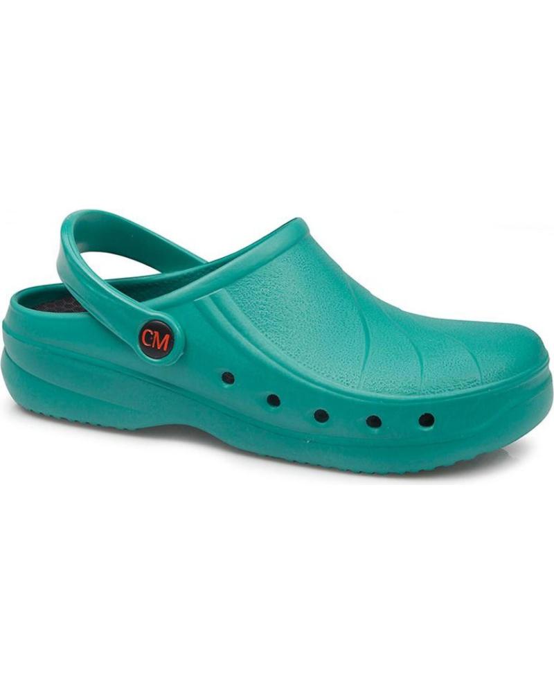 Zuecos de Mujer y Hombre CALZAMEDI ZUECO DE TRABAJO ANATOMICO UNISEX VERDE