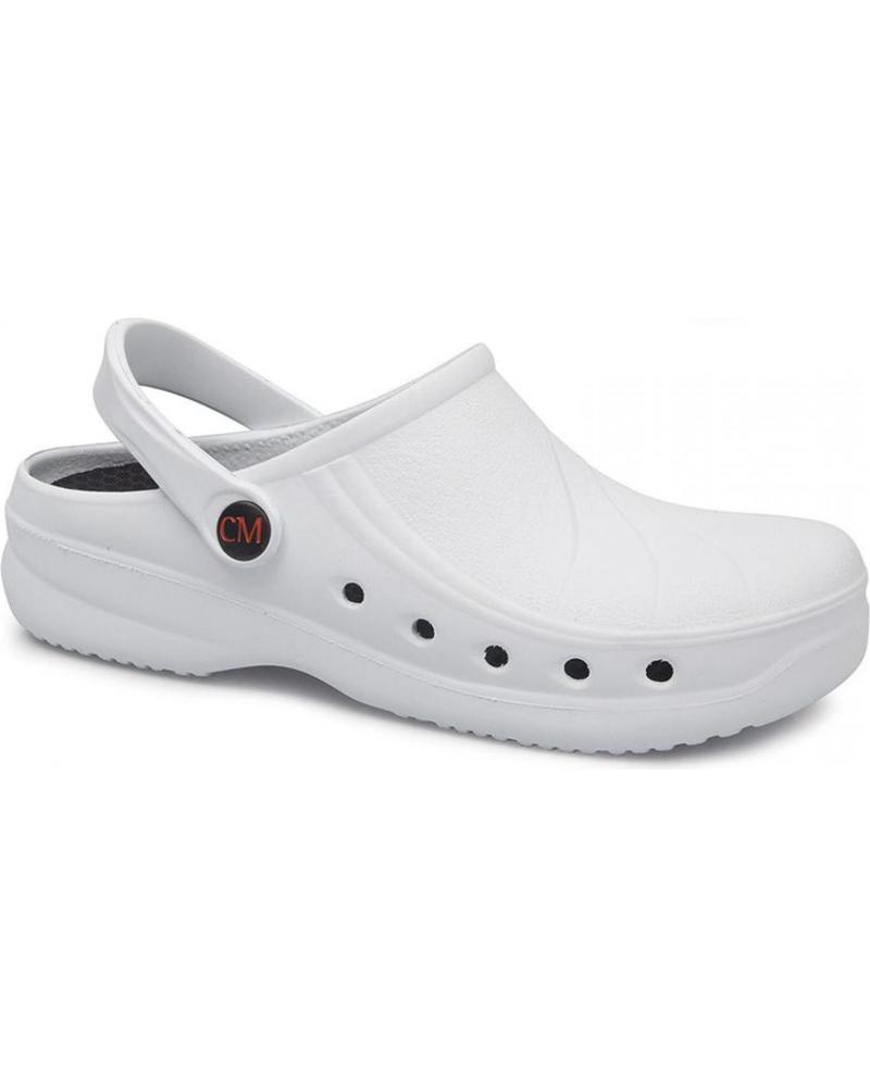 Zuecos de Mujer y Hombre CALZAMEDI ZUECO DE TRABAJO ANATOMICO UNISEX BLANCO