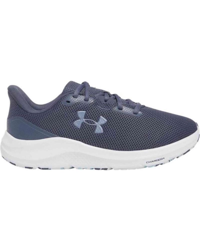 ZAPATILLAS RUNNING UNDER ARMOUR PURSUIT 3028261-044 AZUL GRISÁCEO GRIS