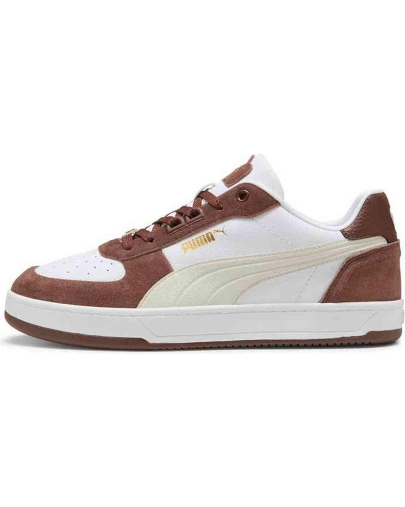 ZAPATILLAS PUMA CAVEN 2.0 LUX 395080-08 BLANCO MARRÓN PARA HOMBRE BLANCO MARRON