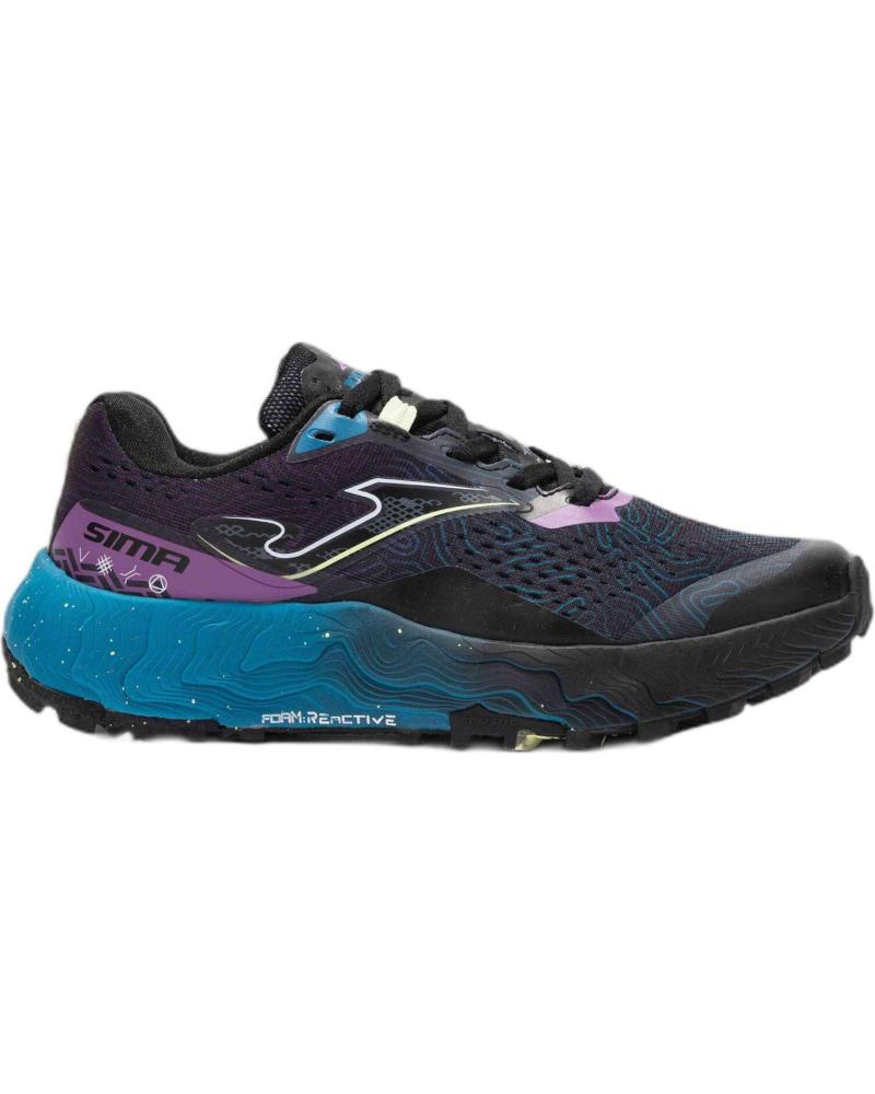 JOMA SIMA LADY TKSMLS2501 - ZAPATILLAS DE TRAIL RUNNING NEGRAS Y AZULES PARA MUJER NEGRO AZUL