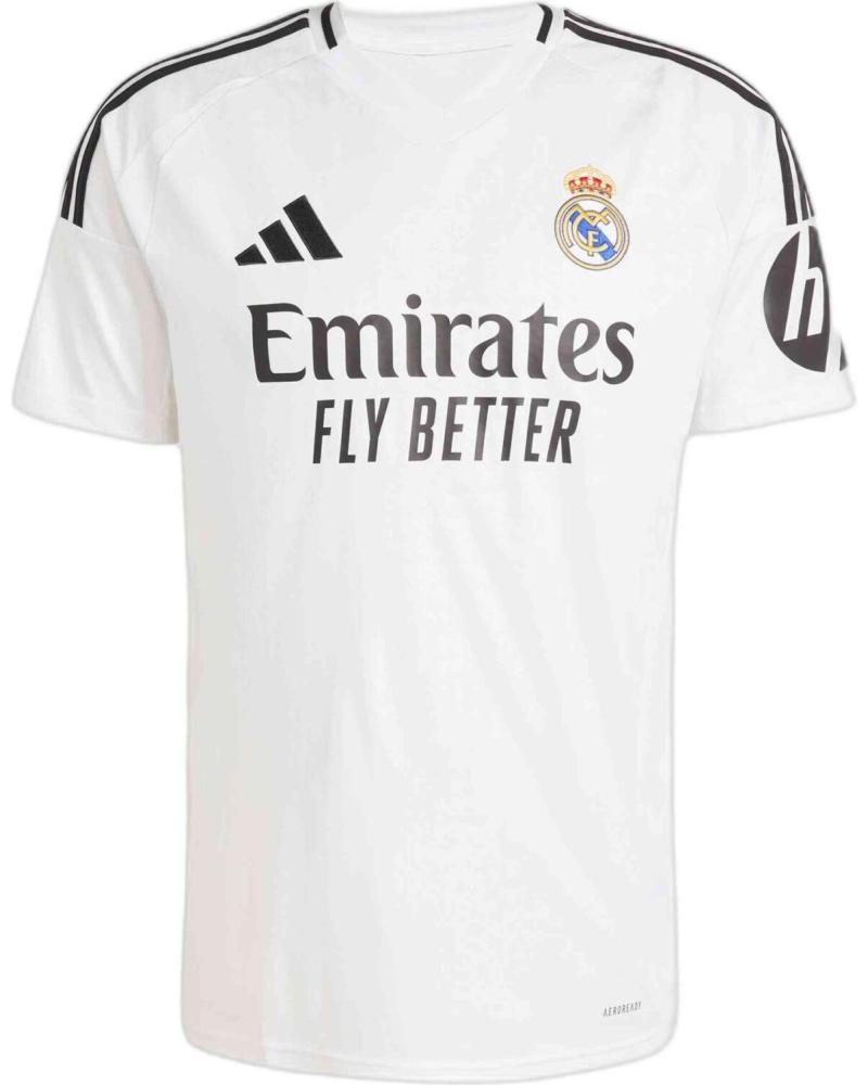 ADIDAS CAMISETA OFICIAL REAL MADRID 2023/2024 JX2136 BLANCA BLANCO