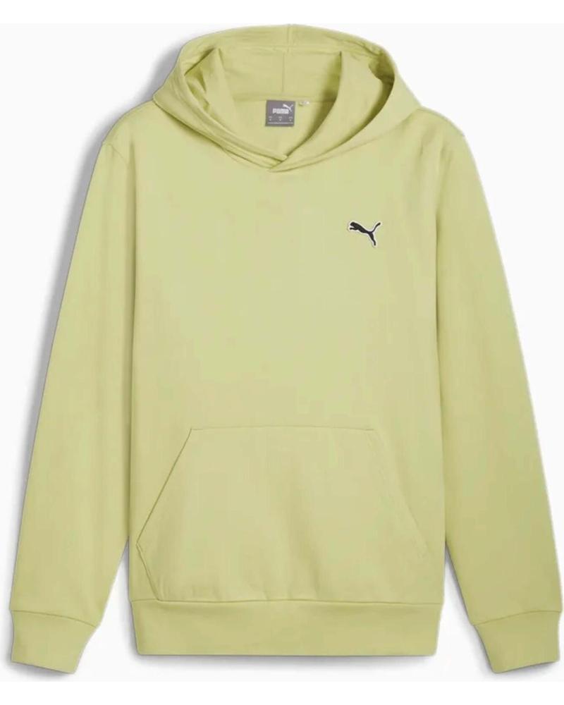 SUDADERA PUMA BETTER ESSENTIALS 676814-37 CON CAPUCHA PISTACHO PISTACHO