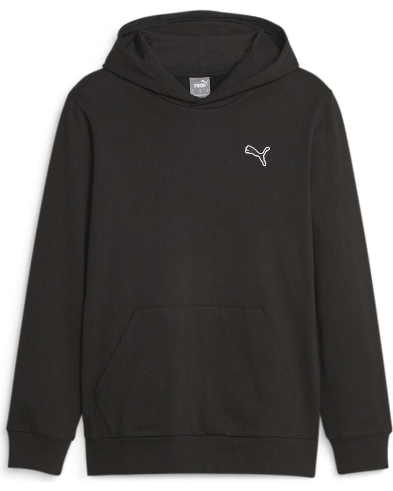 PUMA SUDADERA CON CAPUCHA BETTER ESSENTIALS NEGRA - MODELO 676814-01 1