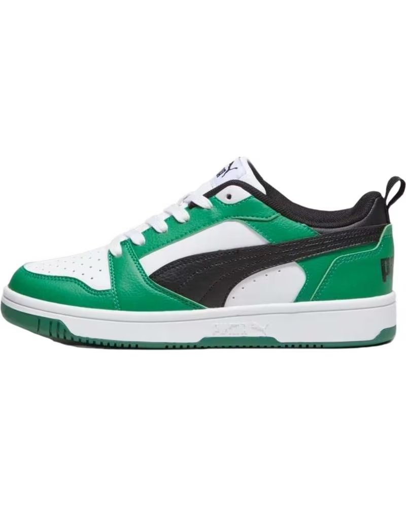 Puma Puma Zapatillas Rebound V6 Lo Jr Blanco Verde 393633- 05