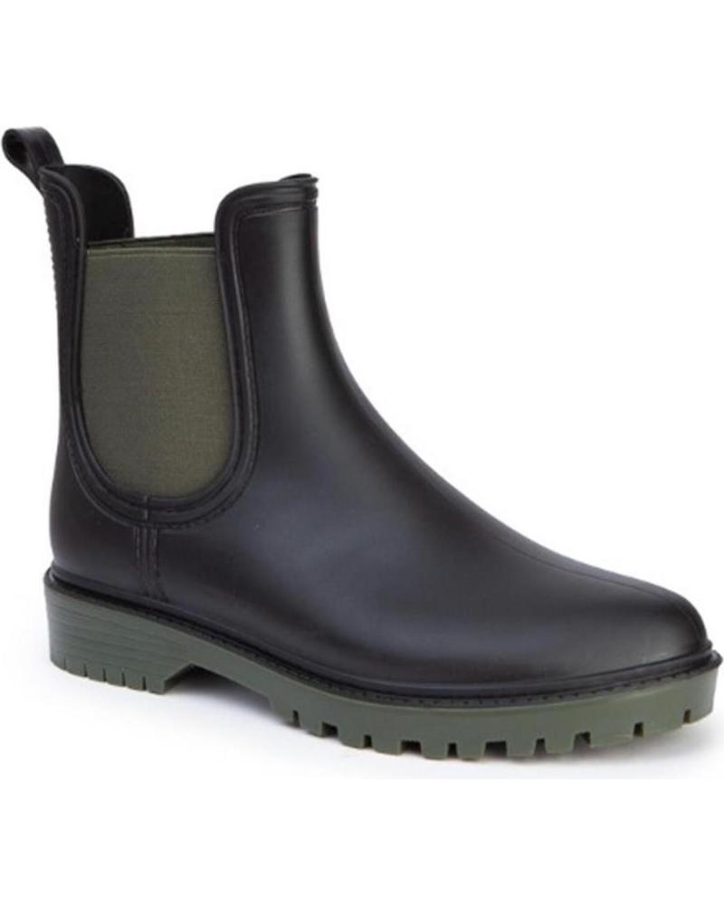 Botas de agua de Mujer CRECENDO BOTAS DE AGUA MUJER POPCORN VARIOS 8027 VERDE