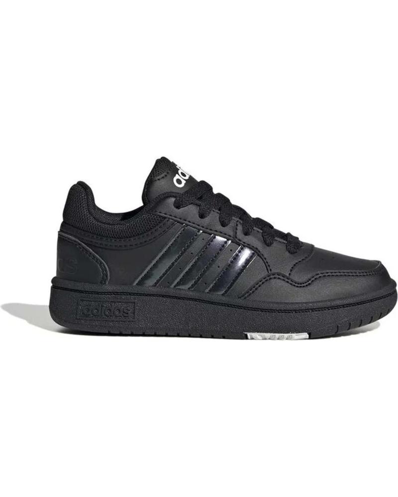 ZAPATILLAS ADIDAS HOOPS 3.0 NEGRAS GZ9671 NEGRO